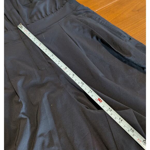 Athleta Black Brooklyn Heights Wide Leg Sleeveless Romper Jumpsuit, size 2 - Picture 8 of 8